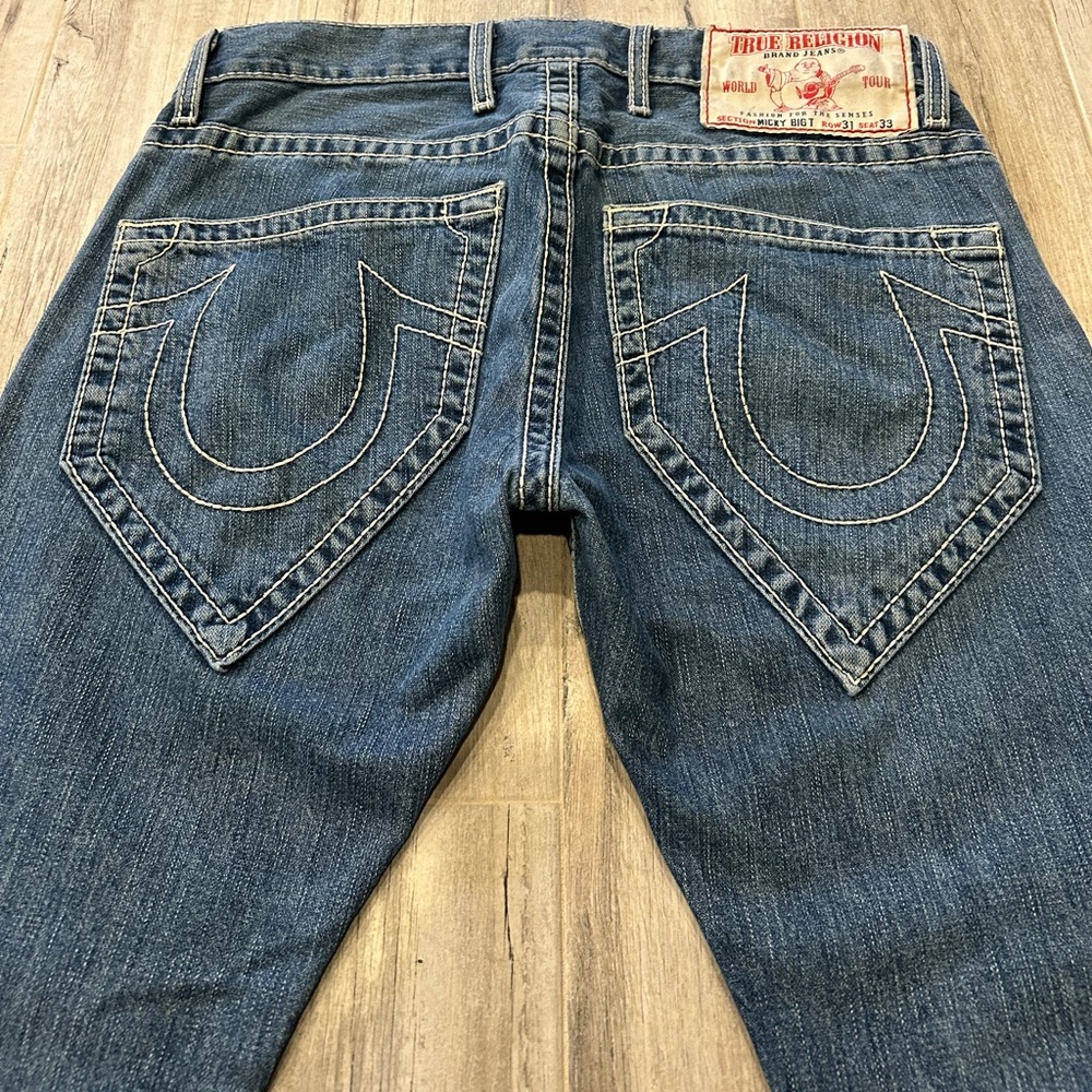 RARE Men’s True Religion Micky Big T Skinny Jeans, 31x33, $198